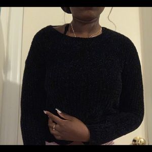 Black sweater